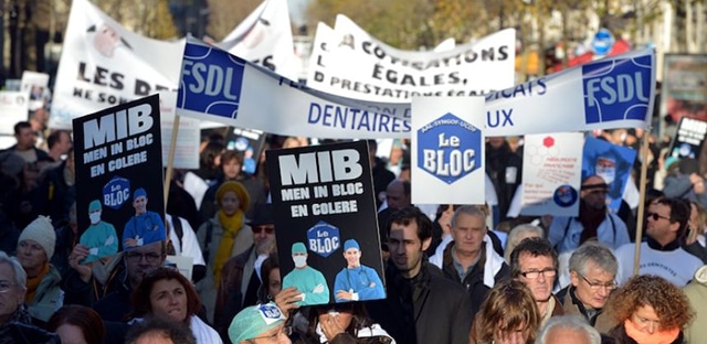 Loi Santé : les dentistes rejoignent la manifestation à Paris le 15 mars