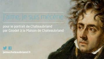 Lancement d'un "mécénat collectif" pour financer l'achat d'un portrait de Chateaubriand