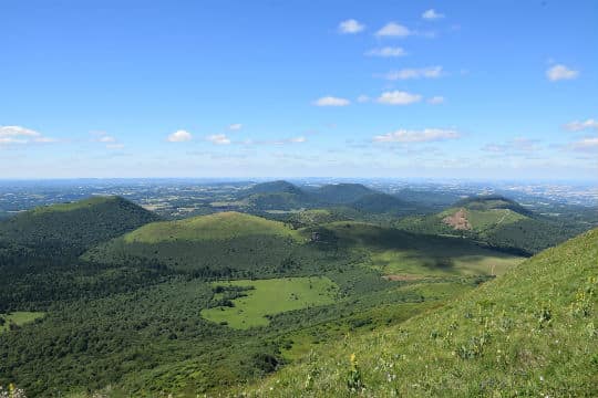 La Chaîne des Puys en Auvergne classée par l'Unesco au patrimoine mondial