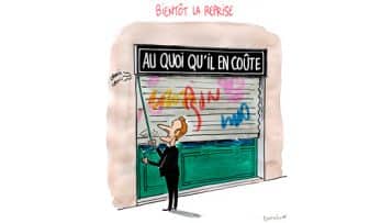 Le dessin du mois : Bientôt la reprise