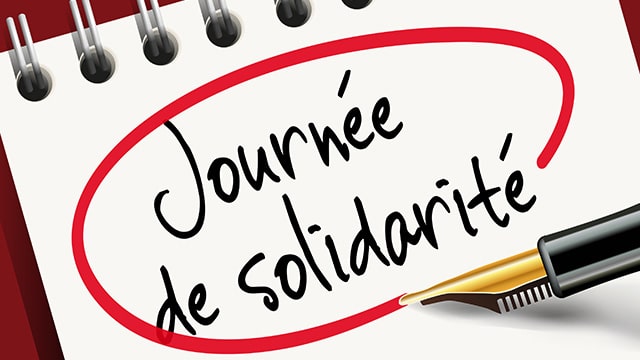 Journée de solidarité : rappel des règles en vigueur