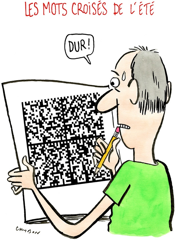 Le dessin du mois : les mots croisés de l'été