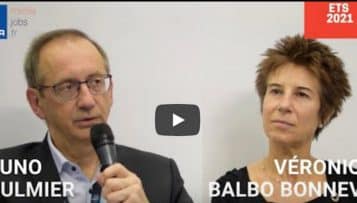 Bruno Paulmier, DGS de la ville de Niort, président de l'ADT-INET, Véronique Balbo-Bonneval, DGS DE CY Cergy Université