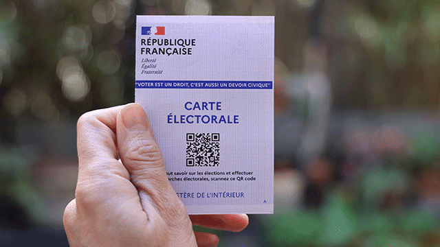 La nouvelle carte électorale sera dotée d'un QR code
