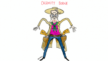 Le dessin du mois : Calamity Borne