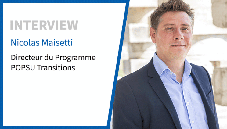 Nicolas Maisetti, Directeur du Programme POPSU Transitions
