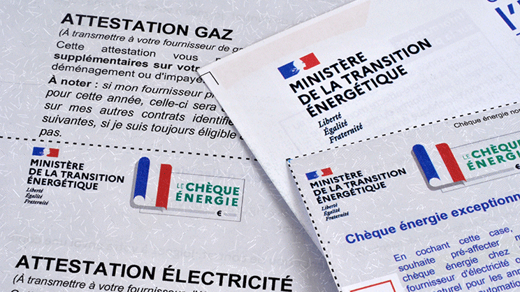 Le chèque énergie 2023 versé à partir du 21 avril