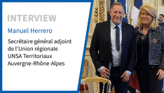 Entretien avec Manuel Herrero, secrétaire général adjoint de l'Union régionale UNSA Territoriaux Auvergne-Rhône-Alpes