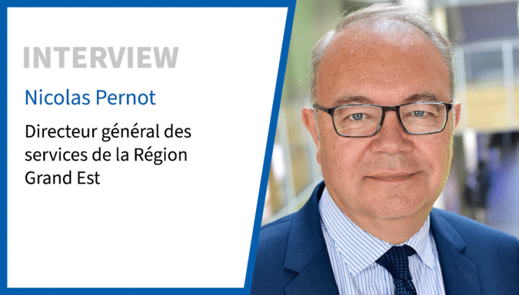 Nicolas Pernot, Directeur général des services de la Région Grand Est