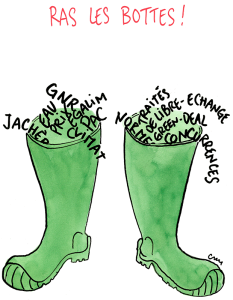 Le dessin du mois : Ras les bottes