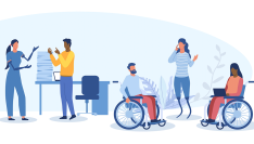 Fonction publique : le taux d'emploi des personnes handicapées dépasse le seuil référence de 6%