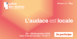 Nous serons présents au Salon des Maires et des Collectivités Locales 2026