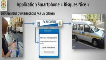 Nice : des alertes aux risques majeurs sur smartphone