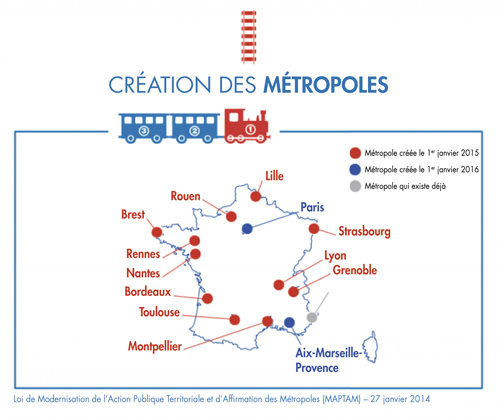 Les métropoles : définition et compétences